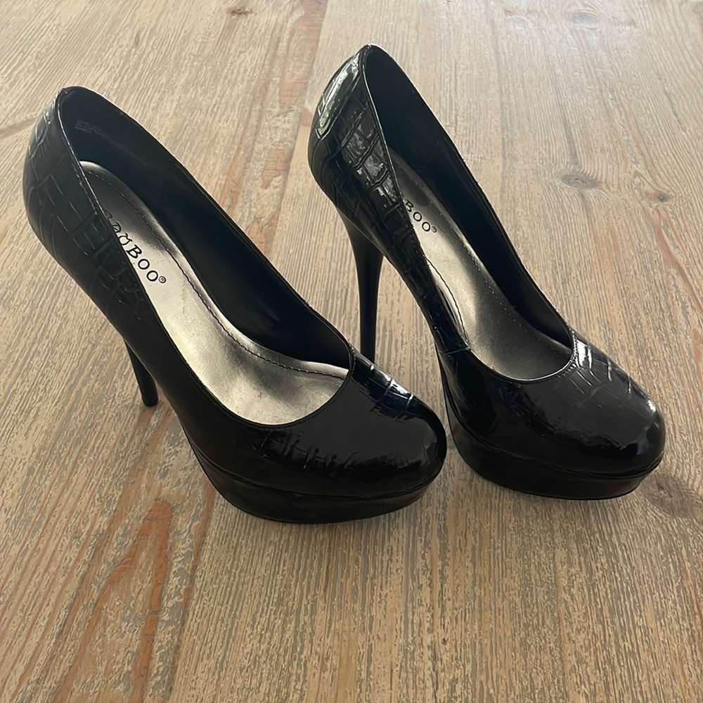 Bamboo Pump Black 6.5